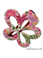 Kimono Clip Open Petal Flower