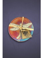 Raku Coasters Dragonfly 2pk