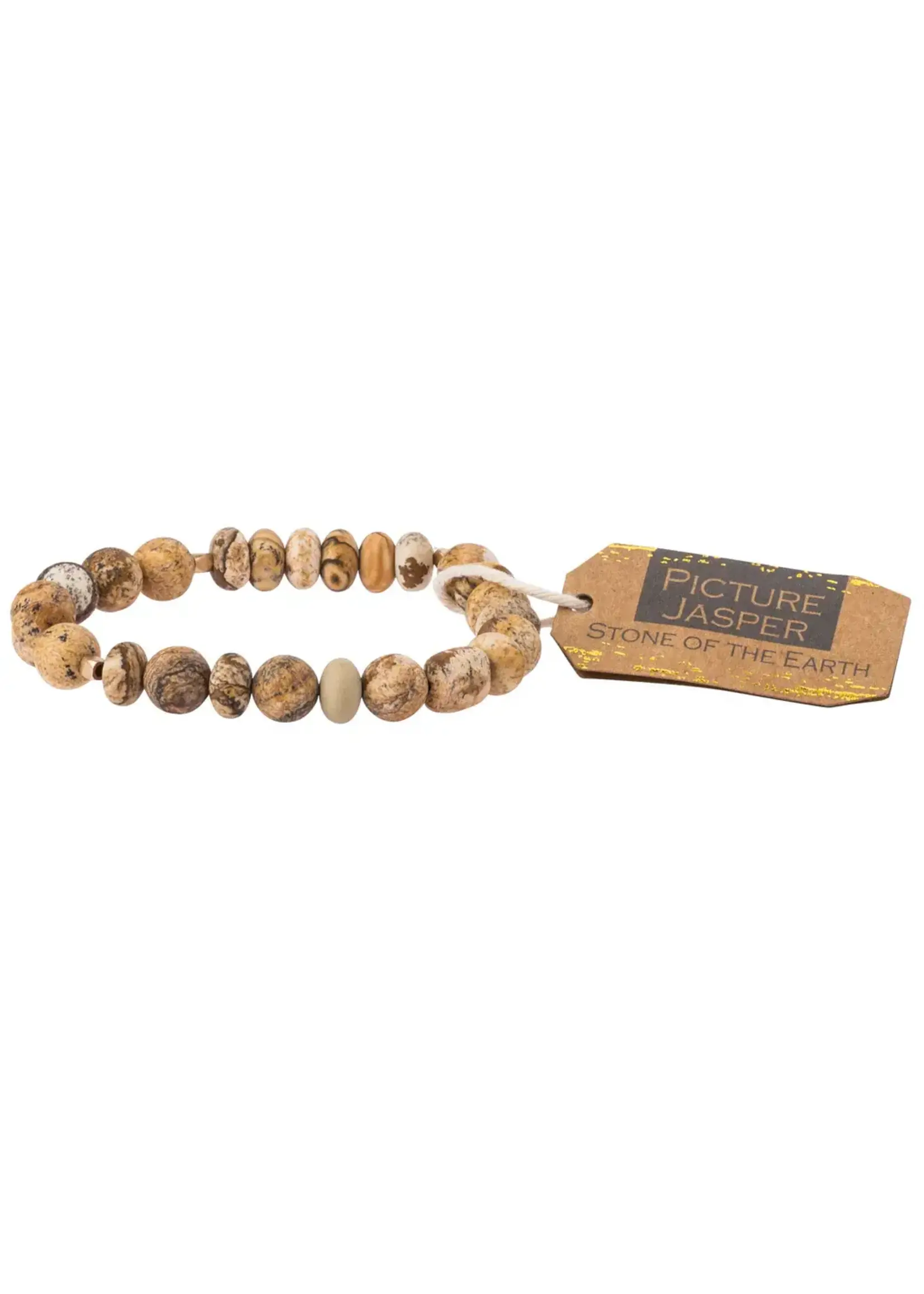 Stone Stacking Bracelet Picture Jasper