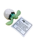 Raku Mini Sea Turtle Hatchling