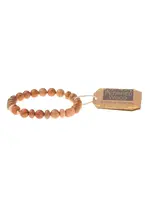 Stone Stacking Bracelet Petrified Wood