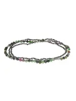 Scout Bracelet/Necklace Ruby & Zoisite