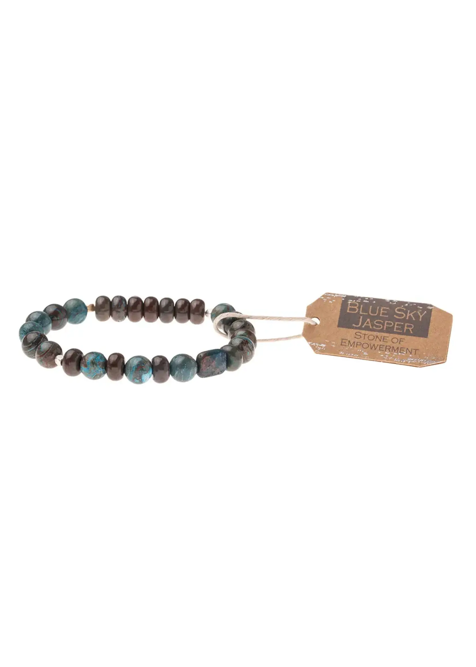 Scout Bracelet Stone Stacking Blue Sky Jasper