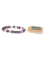 Bracelet Stone Stacking Amethyst