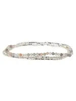 Moonstone Silver Bracelet/Necklace