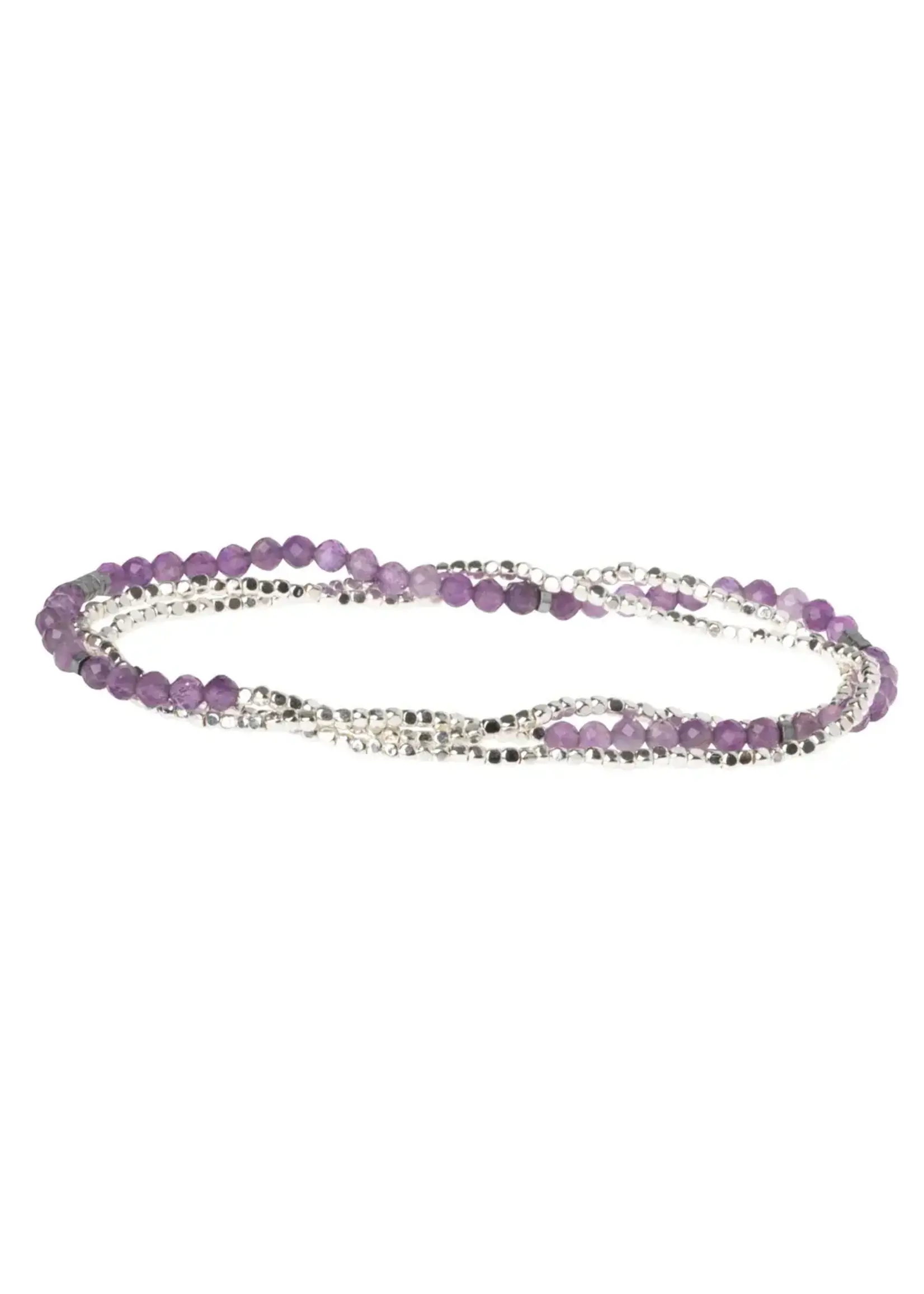 Amethyst Silver Bracelet/Necklace