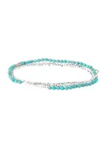 Turquoise/Silver Bracelet/Necklace