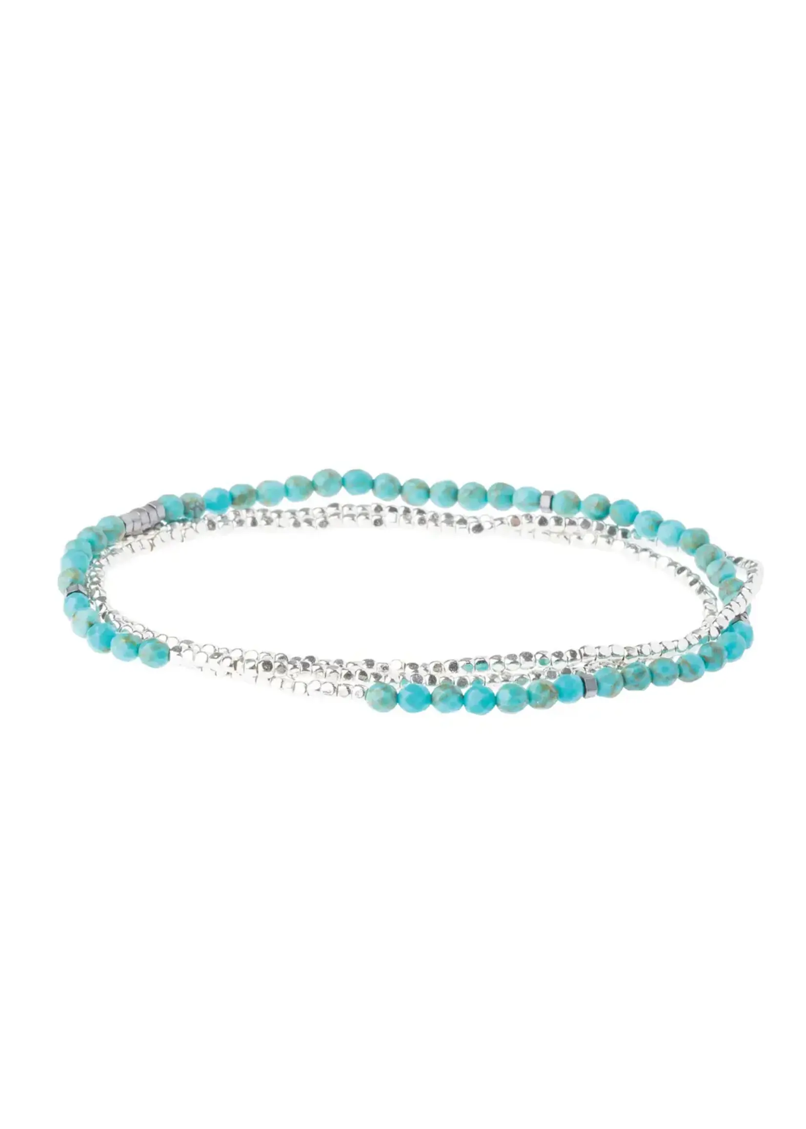 Turquoise/Silver Bracelet/Necklace