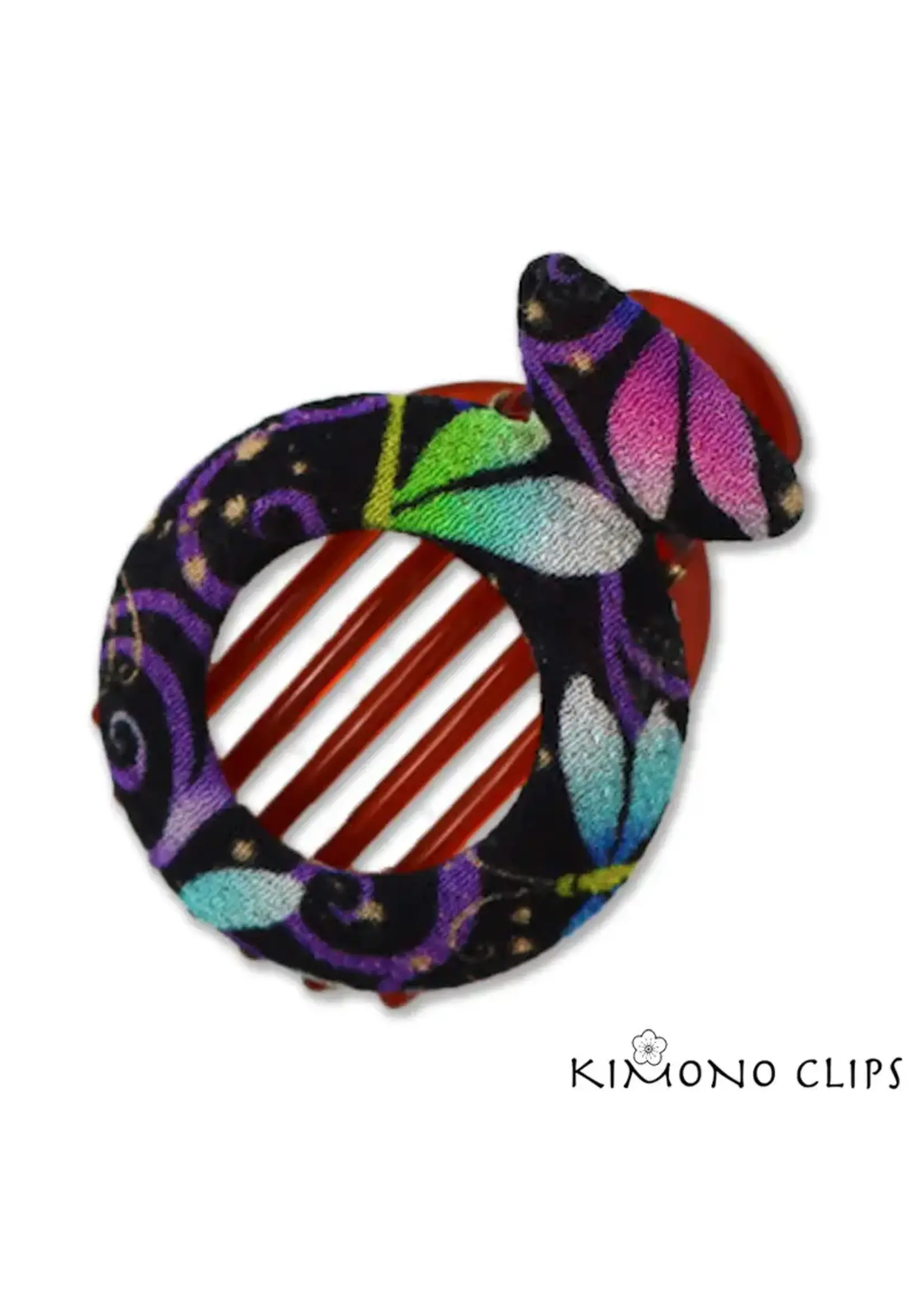 Kimono Clip Small Circle - Assorted Colors