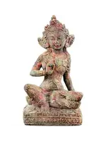 Volcanic Stone Statue - Chakras Tara
