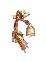 Handmade Sari Fringe Bell #7