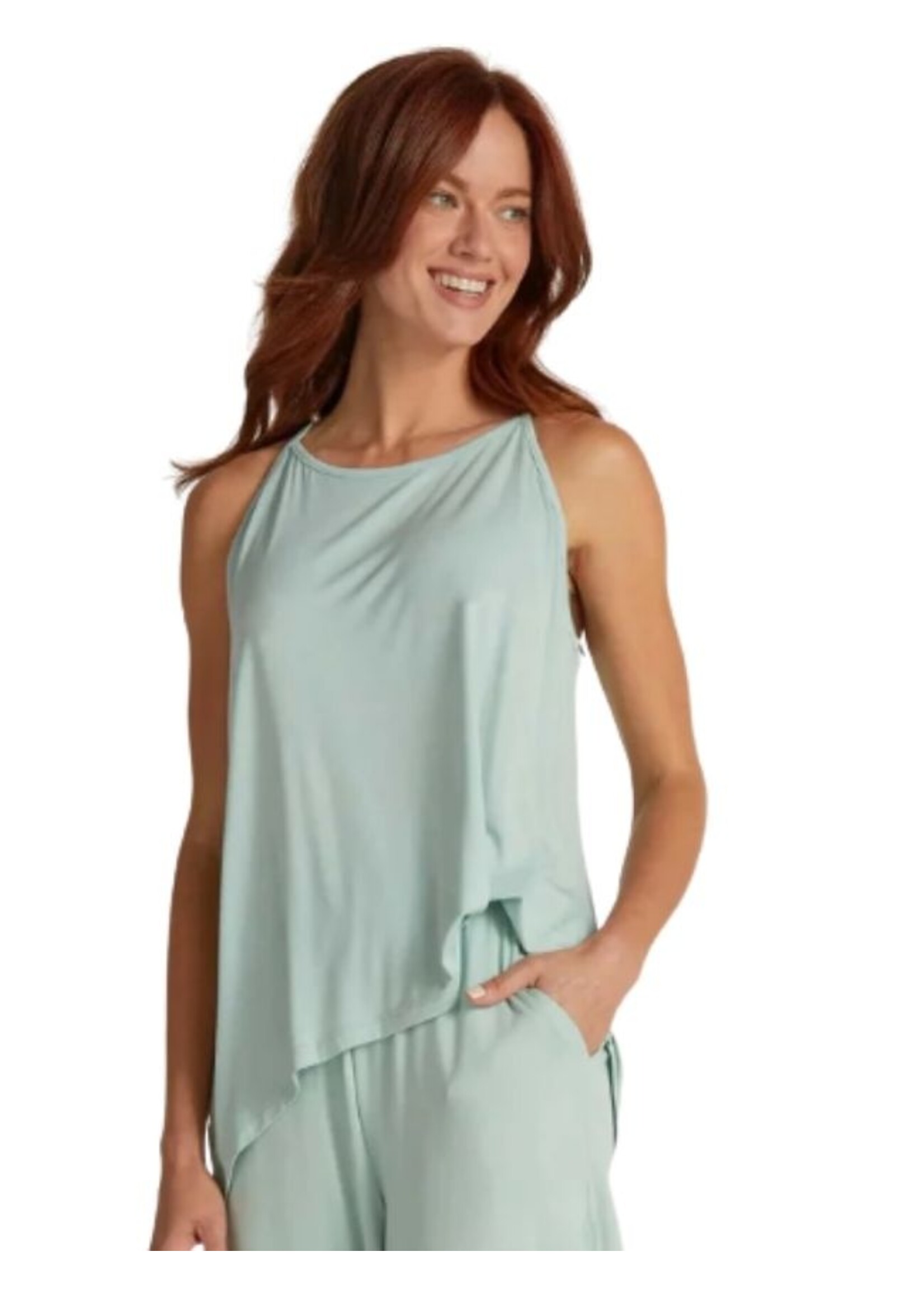 Faceplant Bamboo Tulip Tank Aqua Small