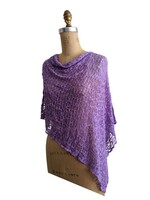 Popcorn Knit 3 Way Light Purple