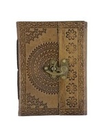 Journal Embossed Medallion Leather
