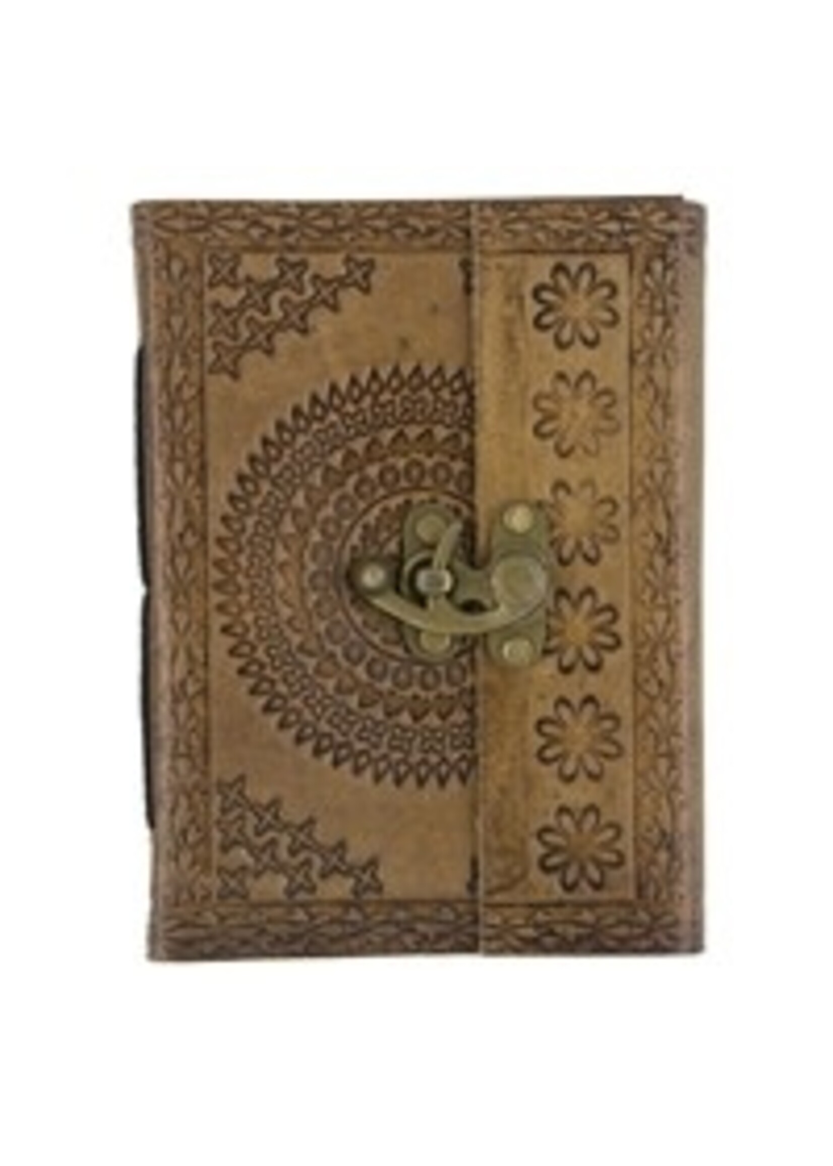 Journal Embossed Medallion Leather