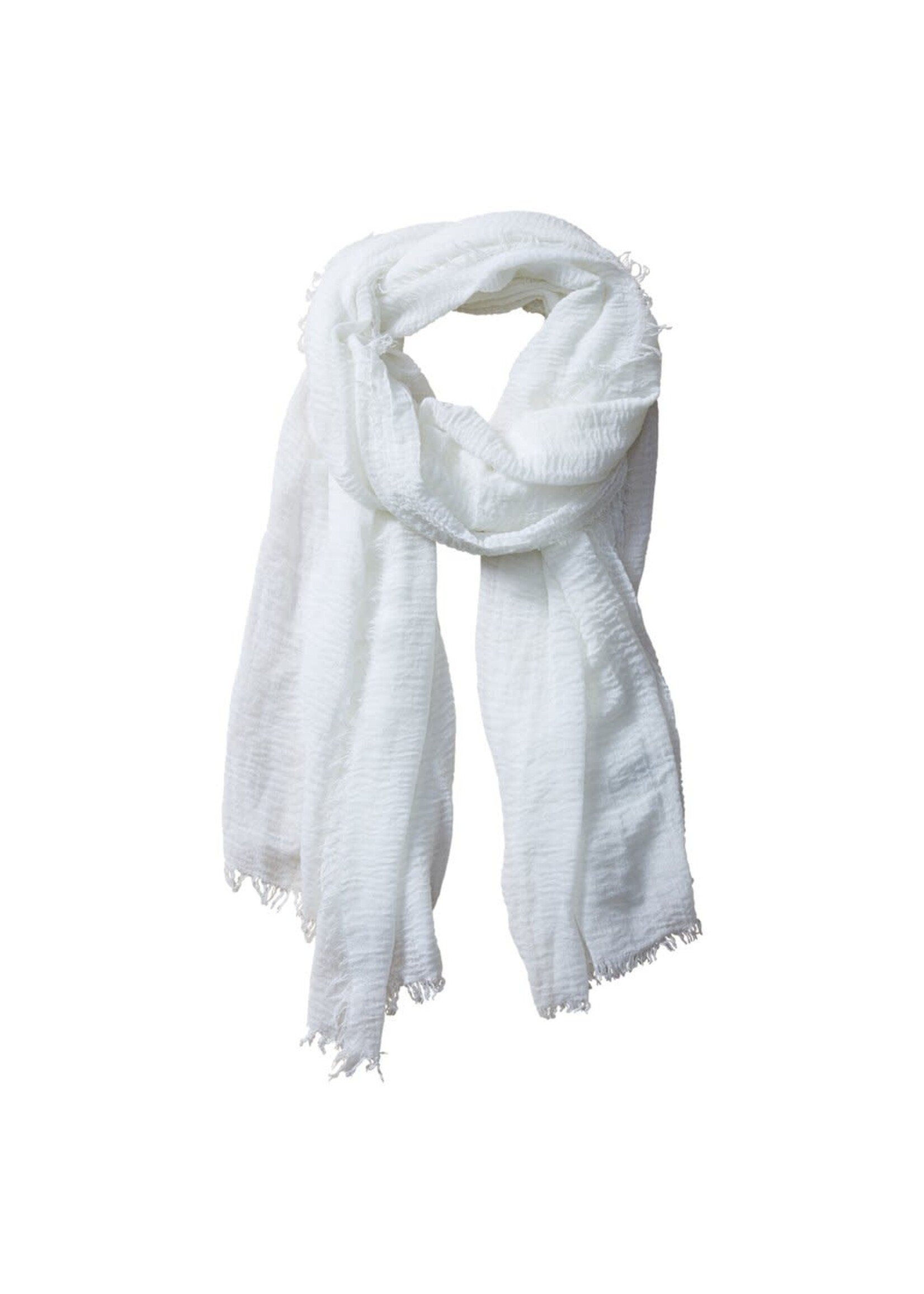 Tickled Pink Insect Shield Scarf Ivory