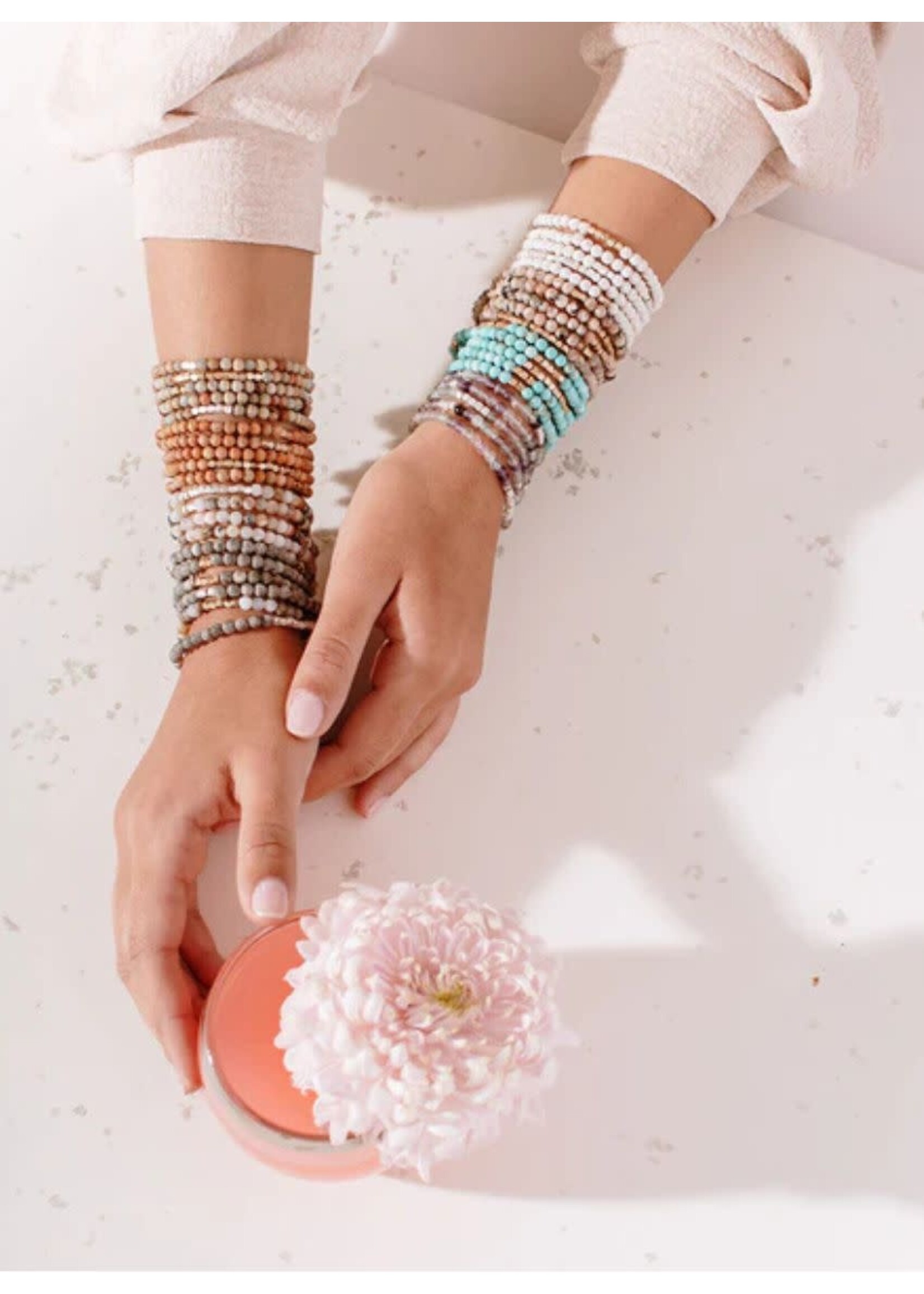 Fluorite Silver Bracelet/Necklace Stone Of Brilliance