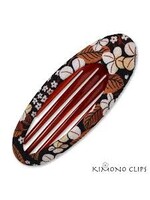 Kimono Clip French Oval - Assorted Colors