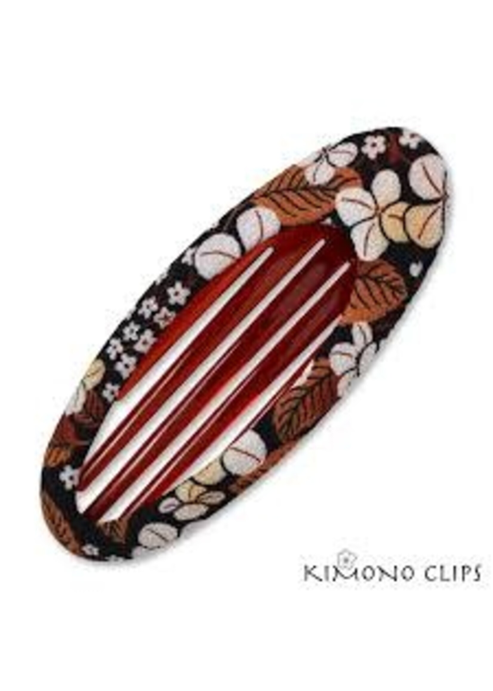 Kimono Clip French Oval - Assorted Colors