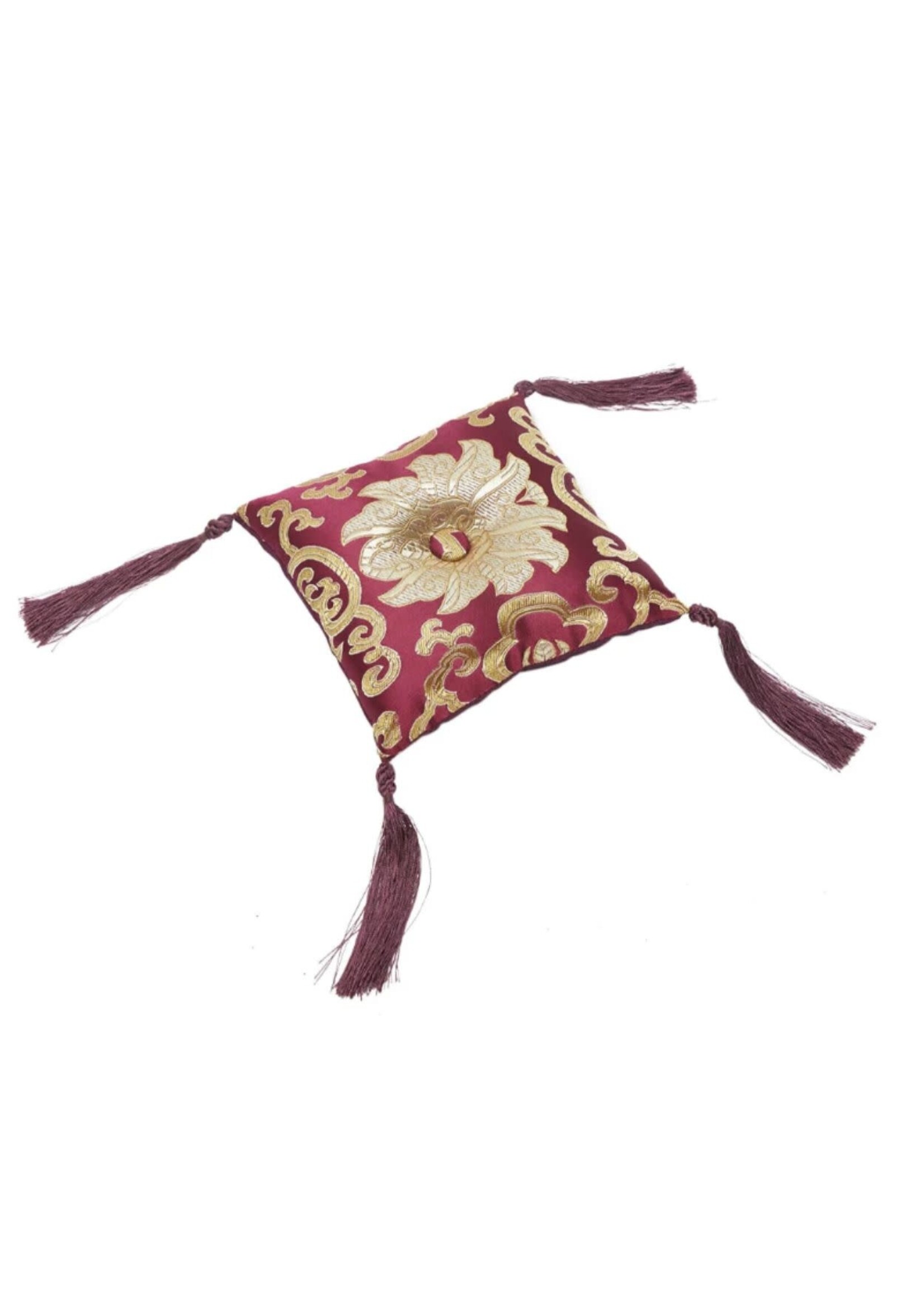 DZI Purple  Singing Bowl Pillows 5"