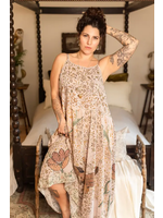 Slip Dress Folklore Floral Of Peace Large/Extra Large