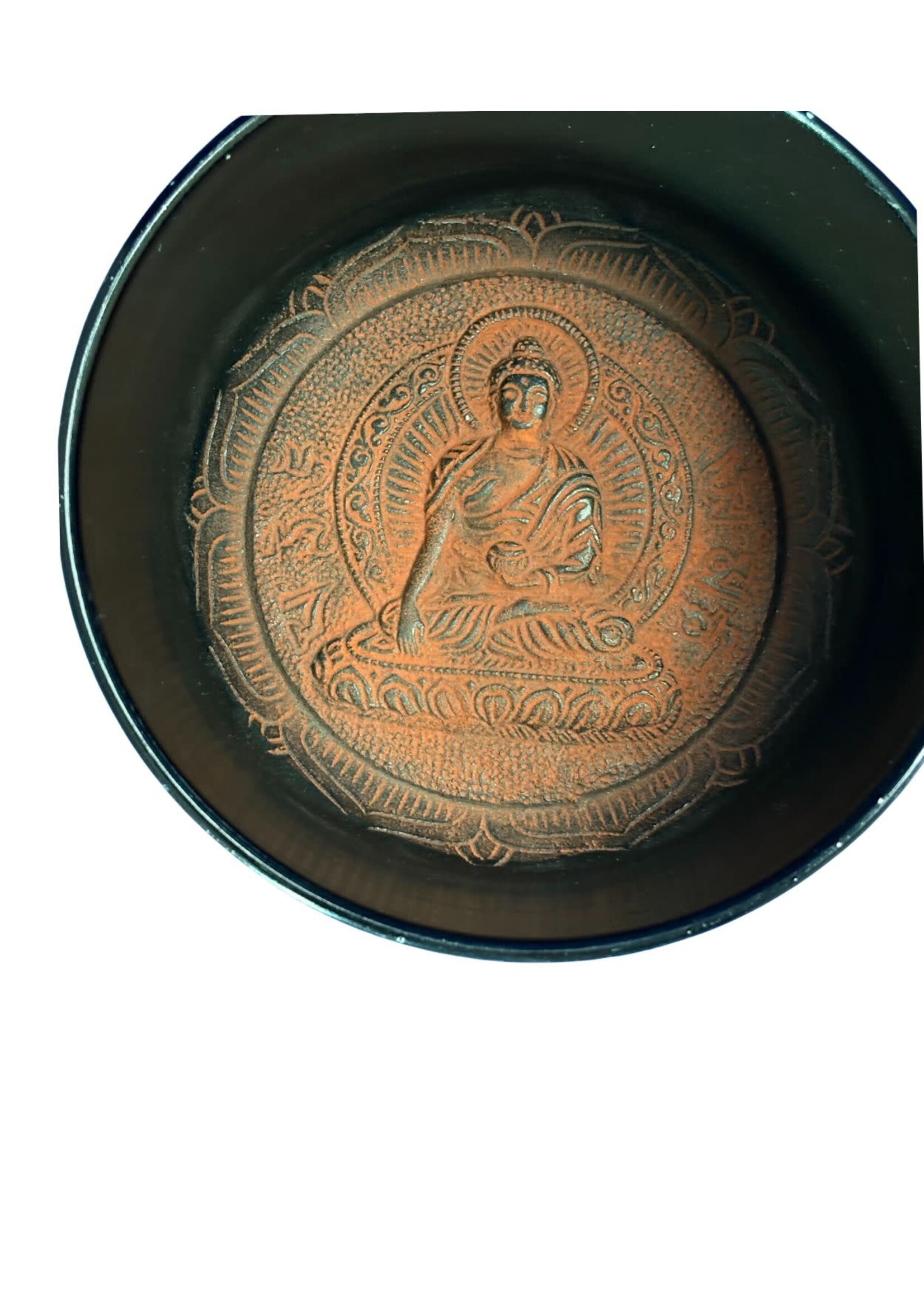 Embossed Singing Bowl Medicine Buddha 7.75"
