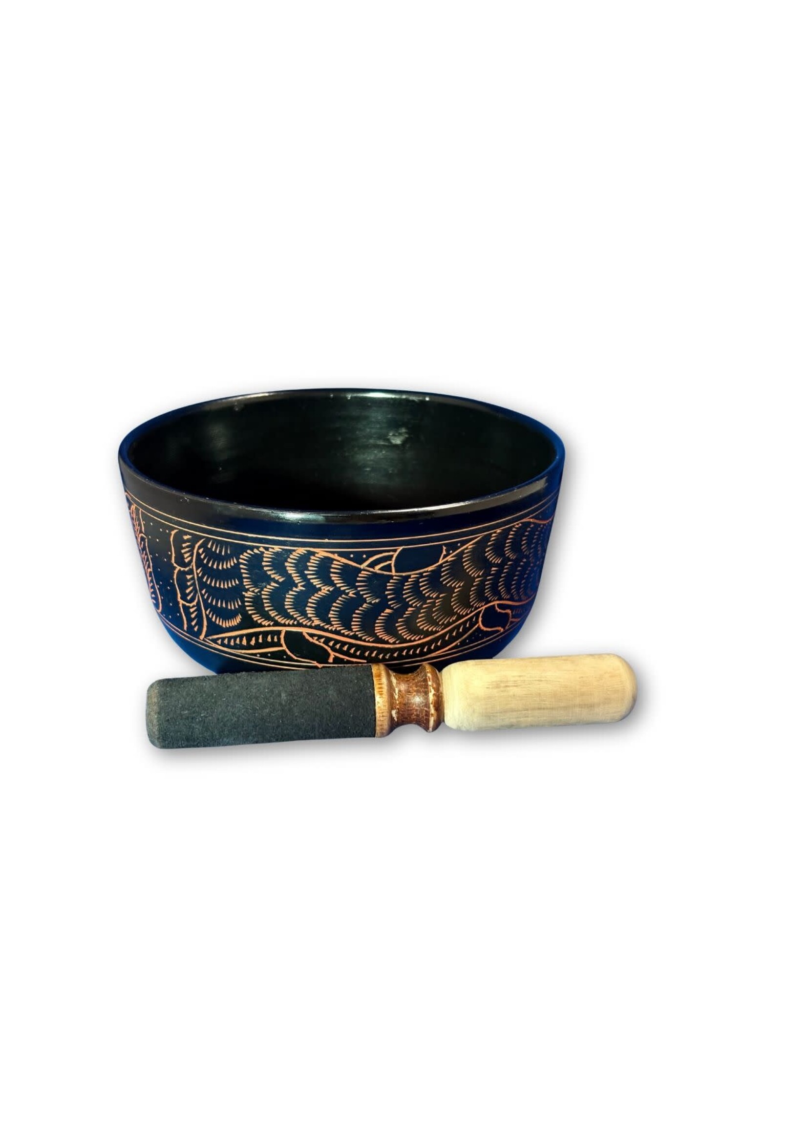 Embossed Singing Bowl Medicine Buddha 7.75"