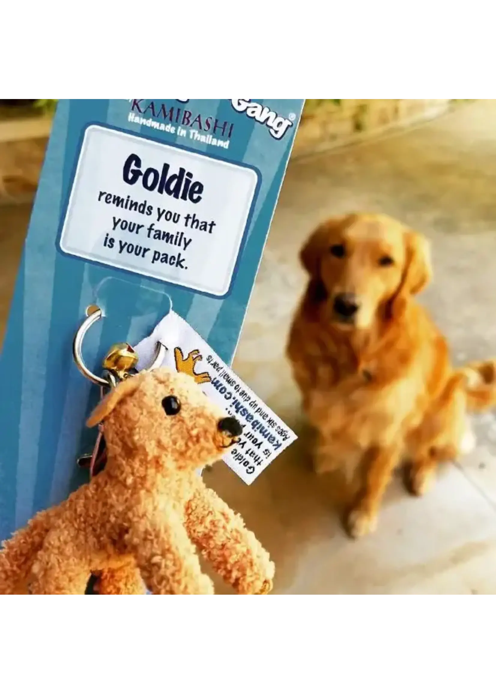 String Doll Keychain Goldie