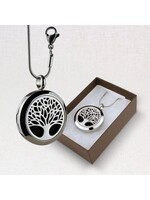 Necklace Aromatherapy Locket Tree