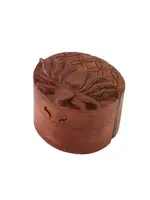 Wooden Puzzle Box  Lotus Flower