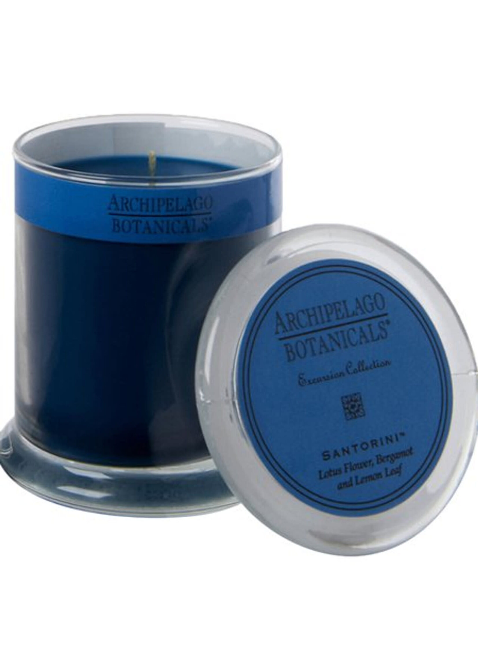 Candle Santorini Glass Jar