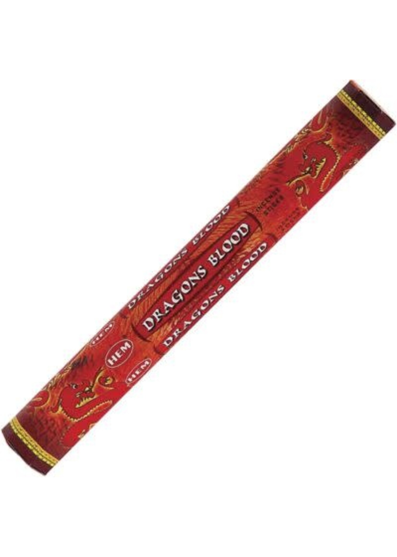 HEM  Dragons Blood Hexagon Incense Sticks