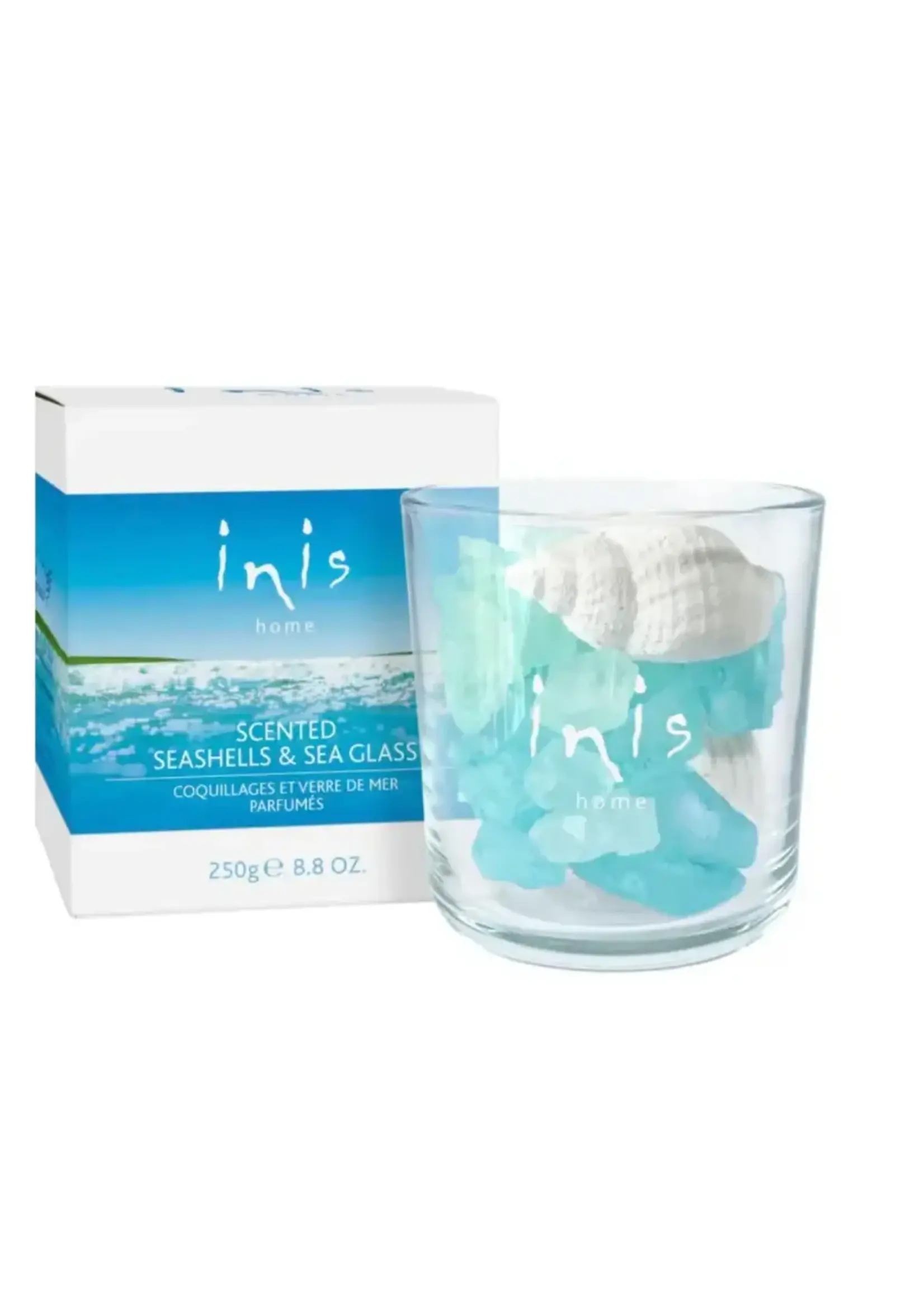 Inis Home Scented Seashells & Sea Glass