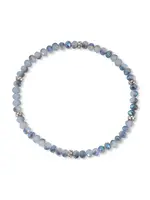 Mini Crystal Bracelet Twilight Sky with Silver Accents