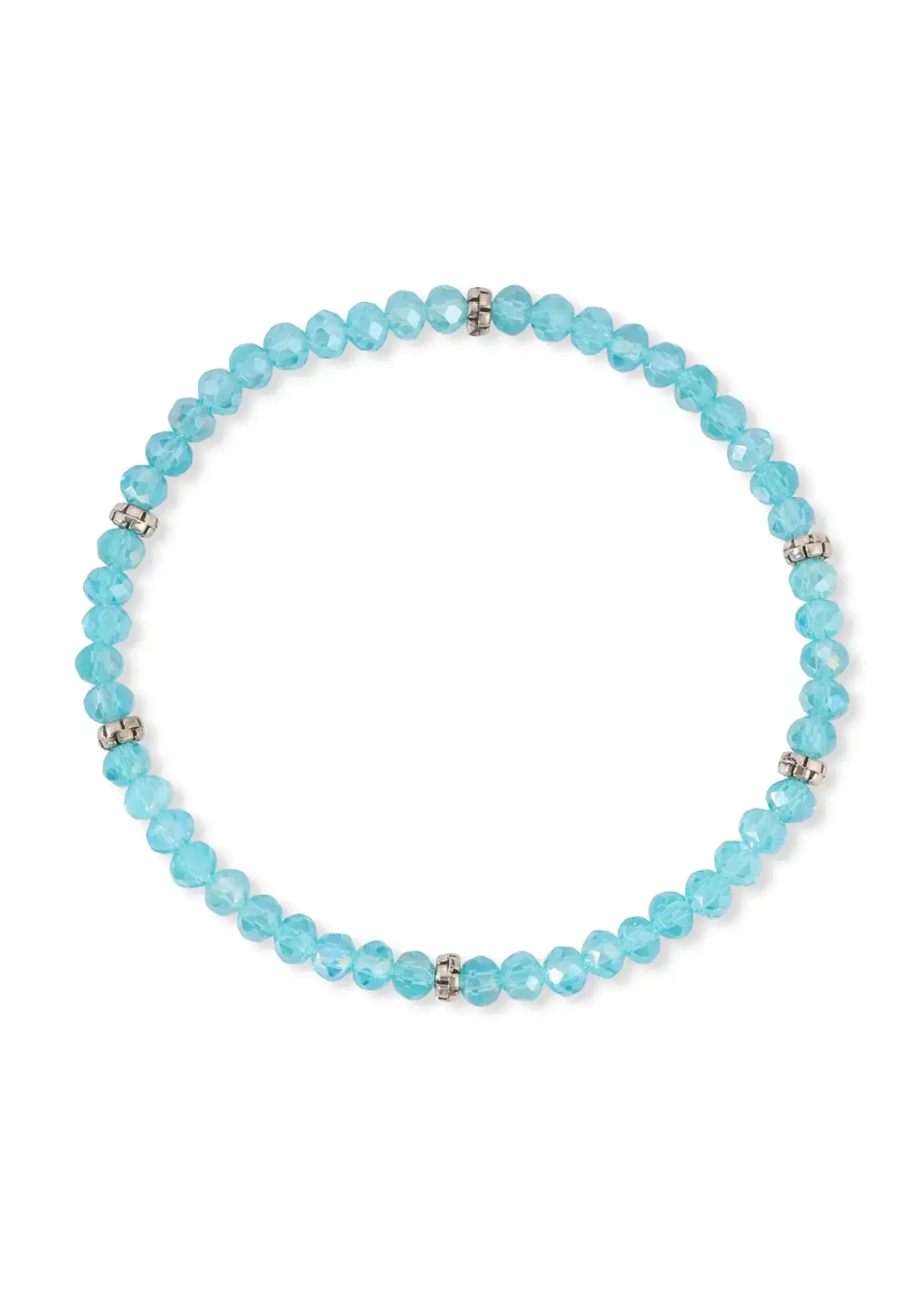 Mini Crystal Bracelet Aqua