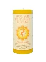 Candle Pillar Solar Plexus Chakra