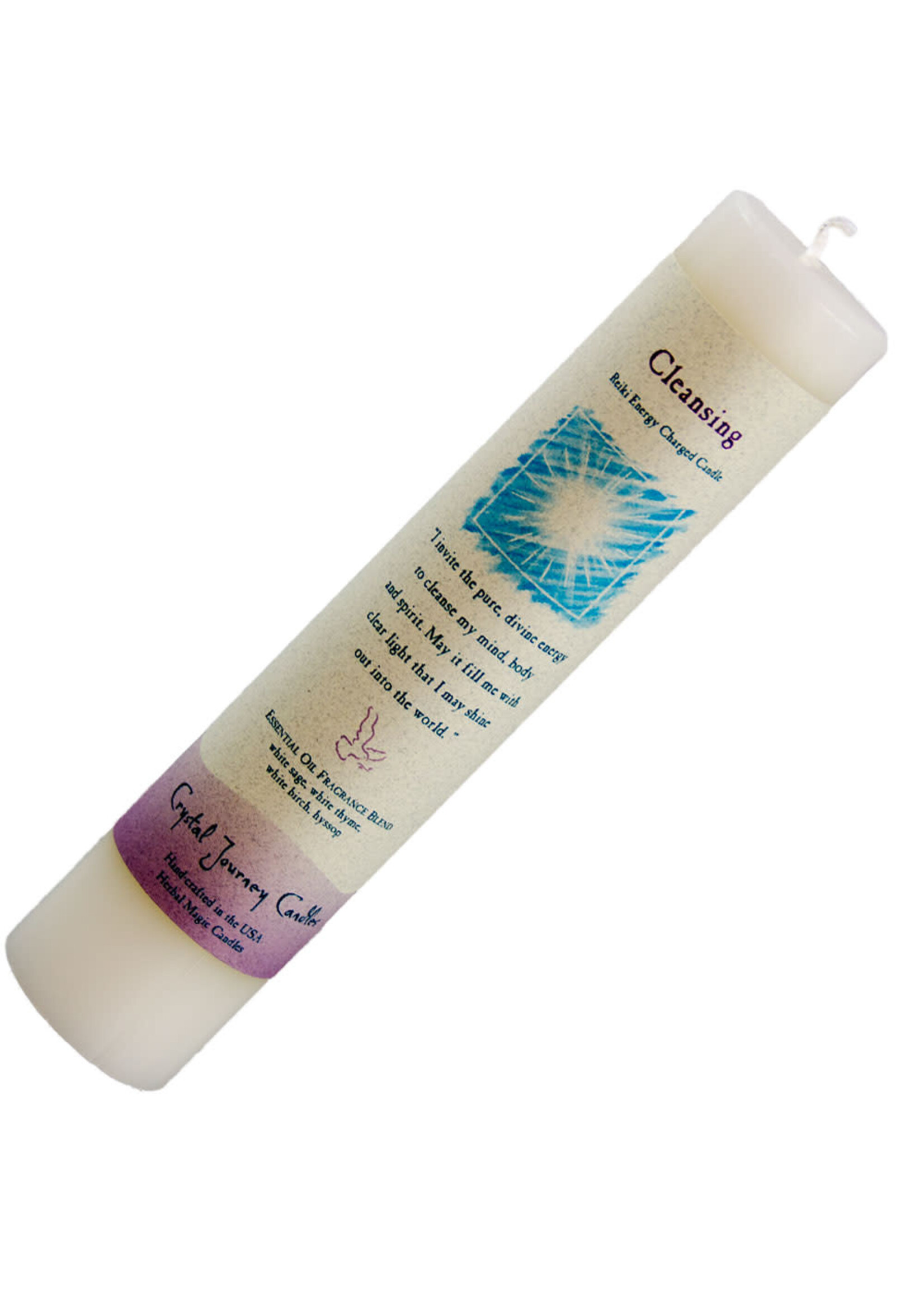 Candle Reiki Herbal Pillar Cleansing