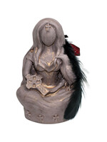 Gypsum Morrigan Raven Goddess