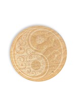 Yin Yang Mandala Crystal Grid 6 Inches