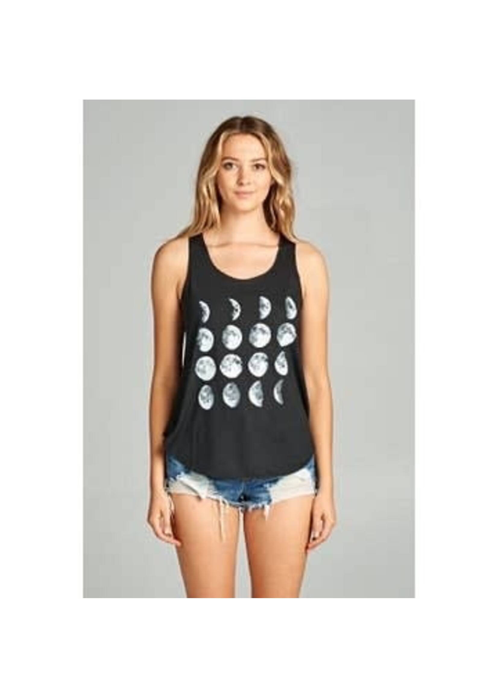 L.A. Soul Moon Phases Tank BLK LG