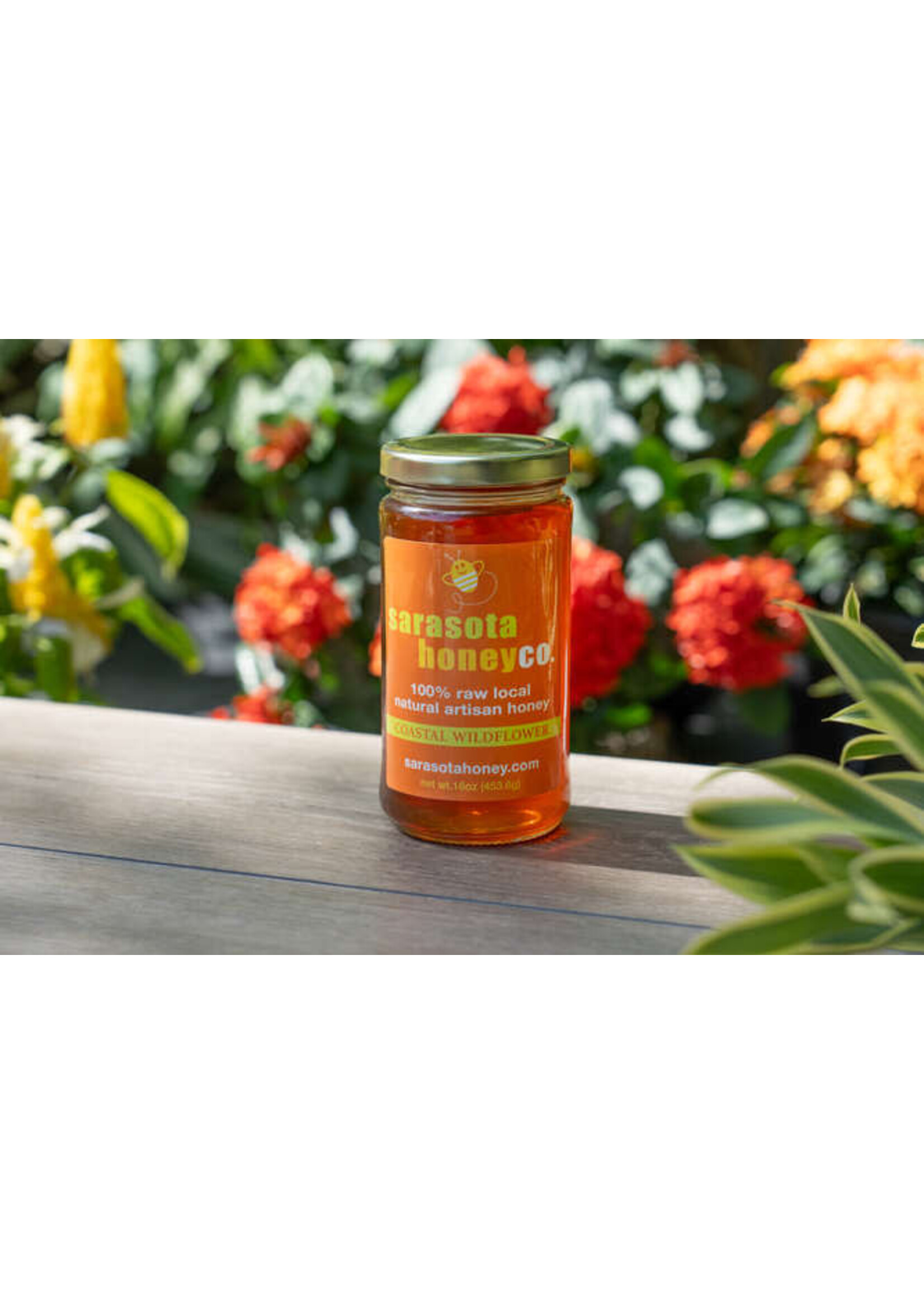 Honey Coastal Raw Honey Jar 16oz