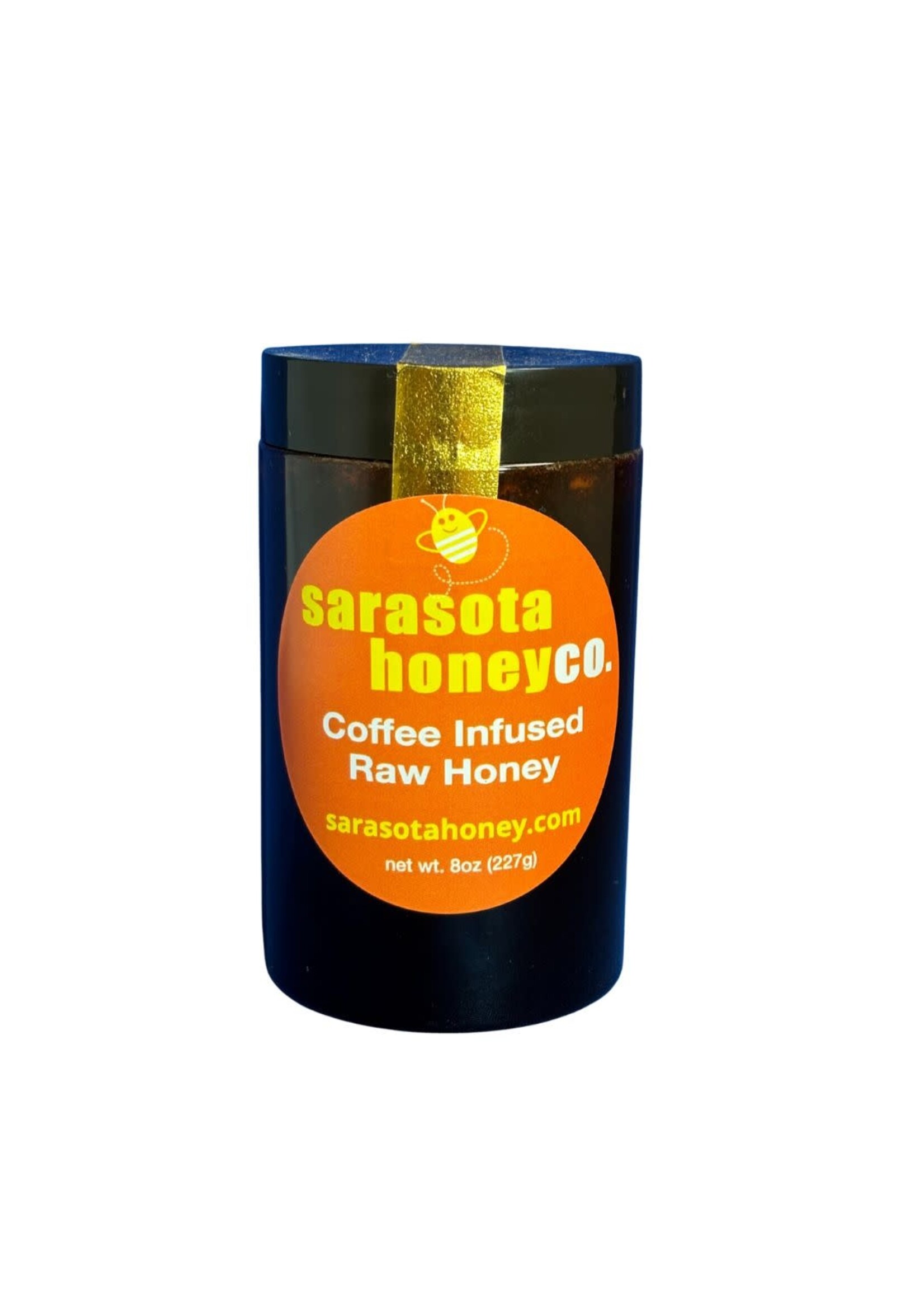 Coffee Infused Raw Honey 8oz