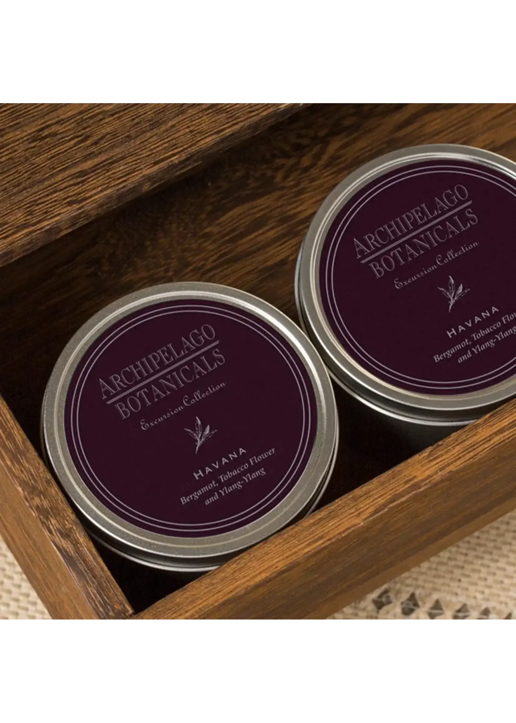 Archipelago Candle Havana Travel Tin