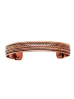 Bracelet Magnetic Copper Twist Cuff