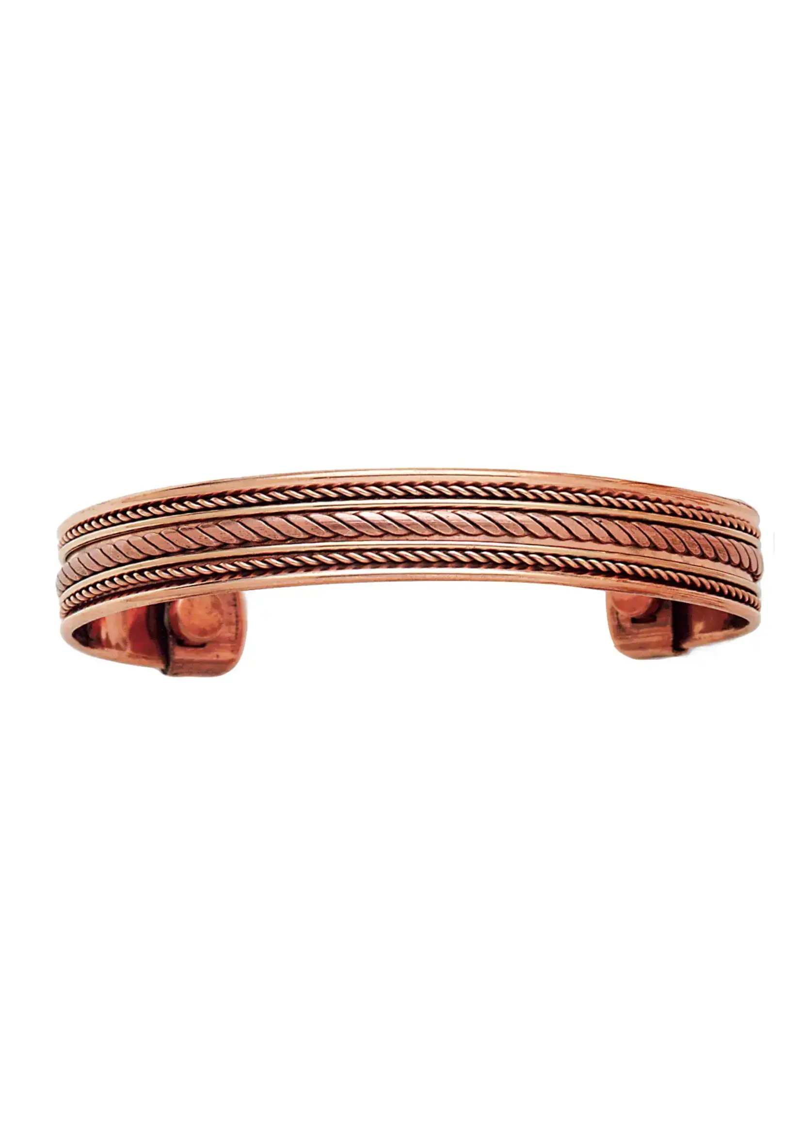 Bracelet Magnetic Copper Twist Cuff