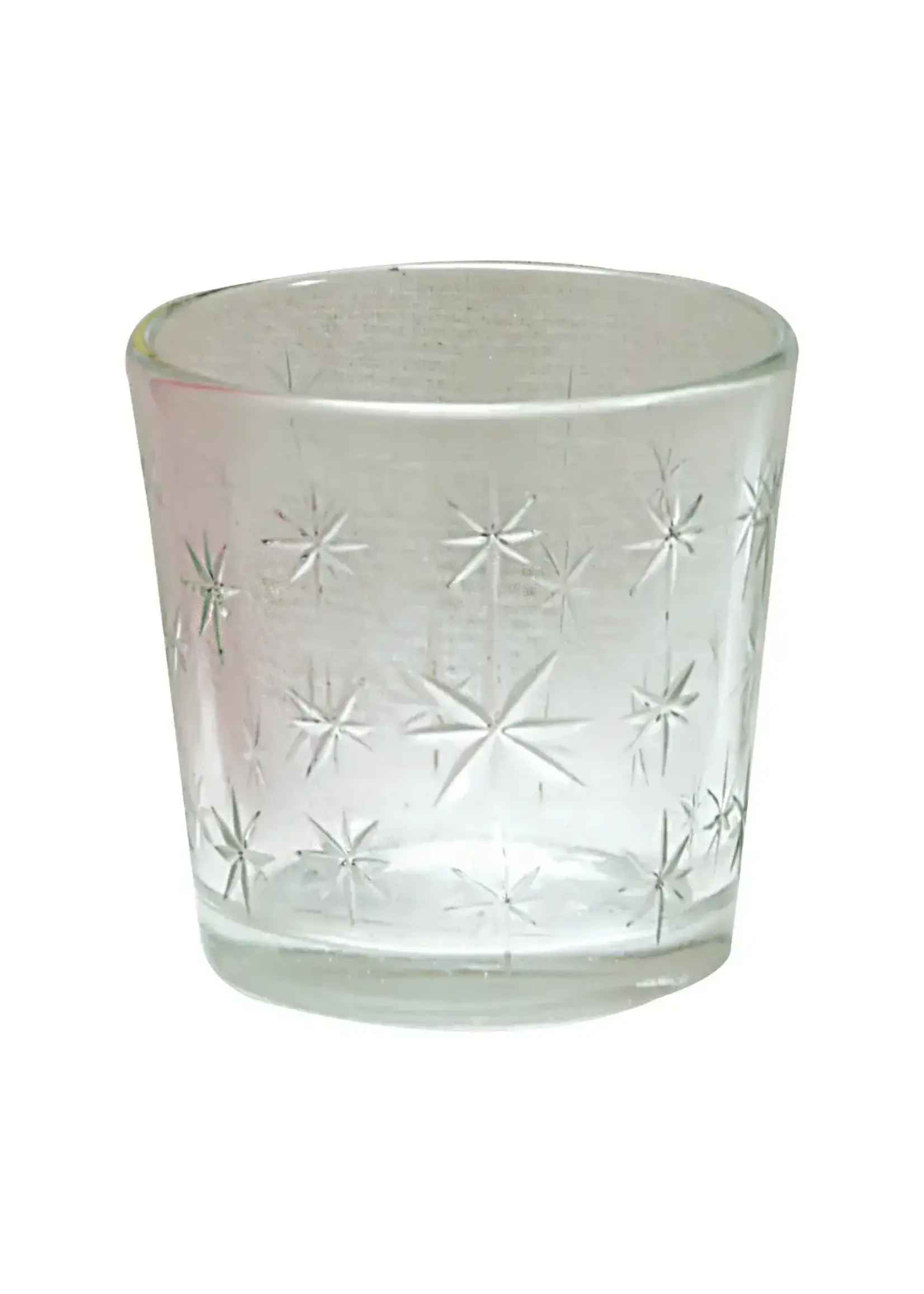 Votive Holder Star Glass