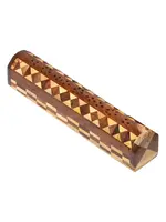 Burner Box Wood Inlay Compartment Incense Holder
