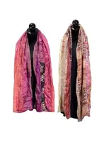 7 Panel Recycled Sari Scarves