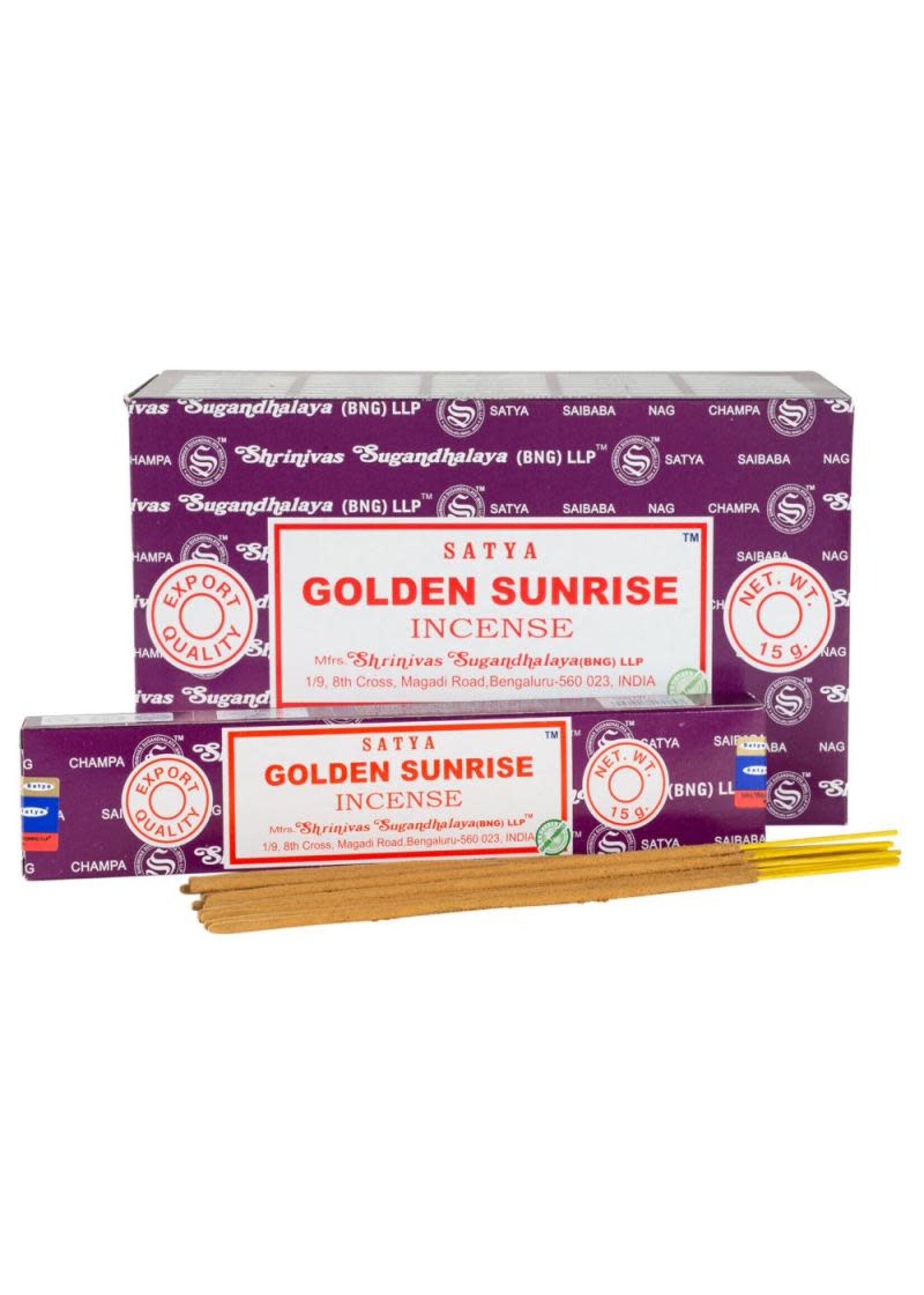 Satya Incense Golden Sunrise