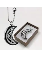 Necklace Aromatherapy Locket Moon